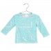 Factory Direct Sale Baby T-shirt with Snaps Long Sleeves Print on Demand