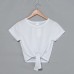 100% Polyester Knot Tee