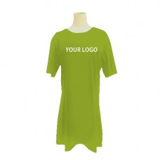 Custom Logo Printing Cotton Nighties Ladies Casual Plain T-shirt Dress