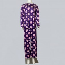 New Arrival Sleepwear Pajama Super Soft Set Long Pants & Sleeves Pint on Demand