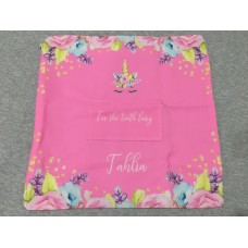 Tooth Fairy Cover Pillow With Pocket 40X40cm