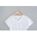 T-shirt V Neck Women Interlock