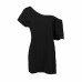 Slash Neck T-shirt For Woman